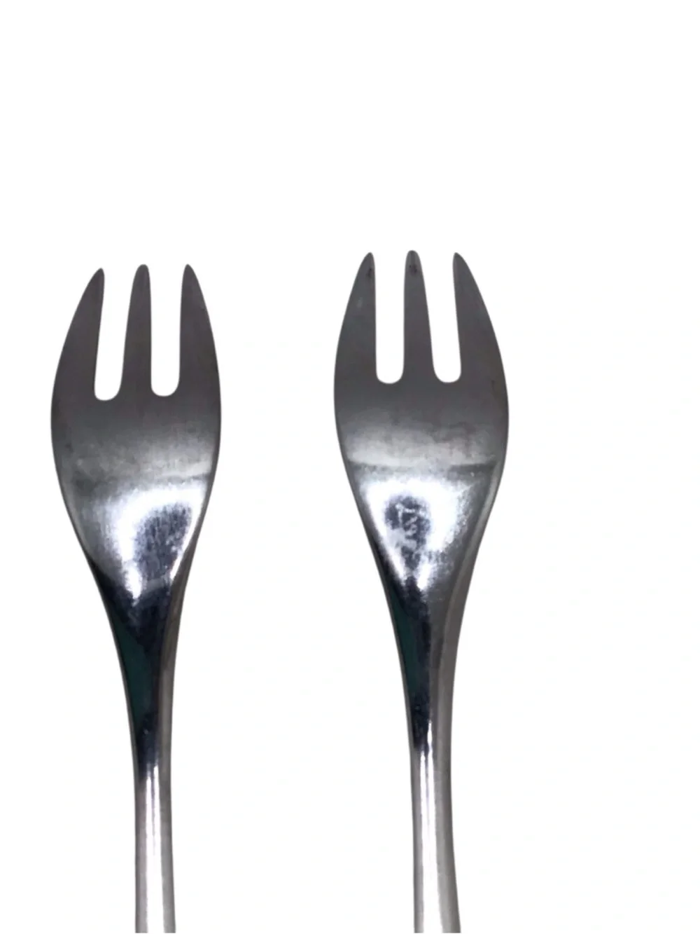 Vintage WMF Cromargan Cocktail Seafood Forks Set of 2 Stainless Steel Germany 6”